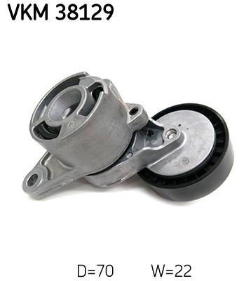 Galet tendeur de courroie d'accessoire SKF ref. VKM 38129